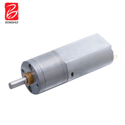 Micro Brush 3V - 24V DC Gear Motor υψηλής ροπής 20mm με άξονα D 4mm
