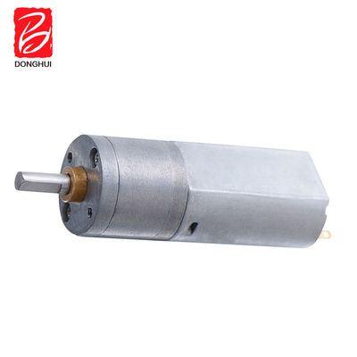 Micro Brush 3V - 24V DC Gear Motor υψηλής ροπής 20mm με άξονα D 4mm