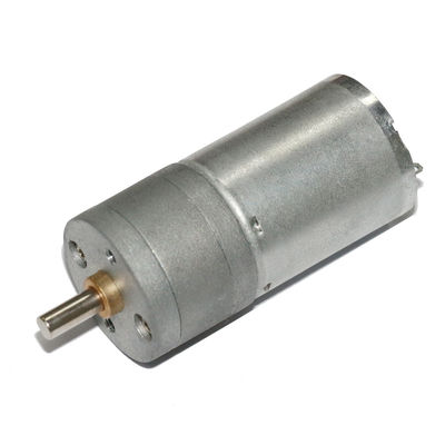 25mm 20 Rpm Brush Dc Gear Motor 6V 12V χαμηλής ταχύτητας μικροτροχιακό κινητήρα συνεχούς ρεύματος