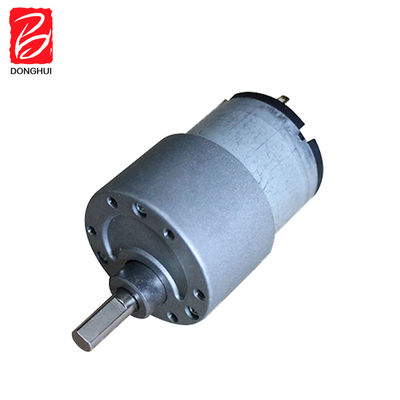 50 RPM Brush DC Gear Motor 37mm Carbon Brush DC Gearbox Motor 3V - 24V για ρομπότ