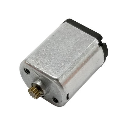 15.5mm 3V Μίνι μεταλλική βούρτσα DC κινητήρας FF 030 με worm gear για έξυπνη κλειδαριά