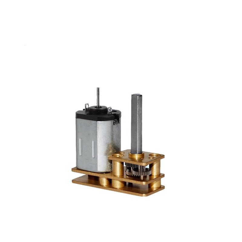 24mm Brush DC Gear Motor Tower Wheel Αντίστροφος εκκεντρικός εξόδου άξονας κινητήρας κιβώτιο ταχυτήτων N20