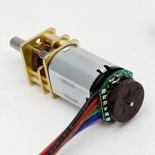 12mm DC Micro Gear Motor Pulse Houle Precision Encoder Μικρή επιβράδυνση DC κινητήρας