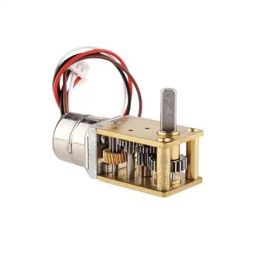 12mm Δικαίος γωνία DC Worm Gear Motor Μόνιμος μαγνήτης Brushless Stepper Motor